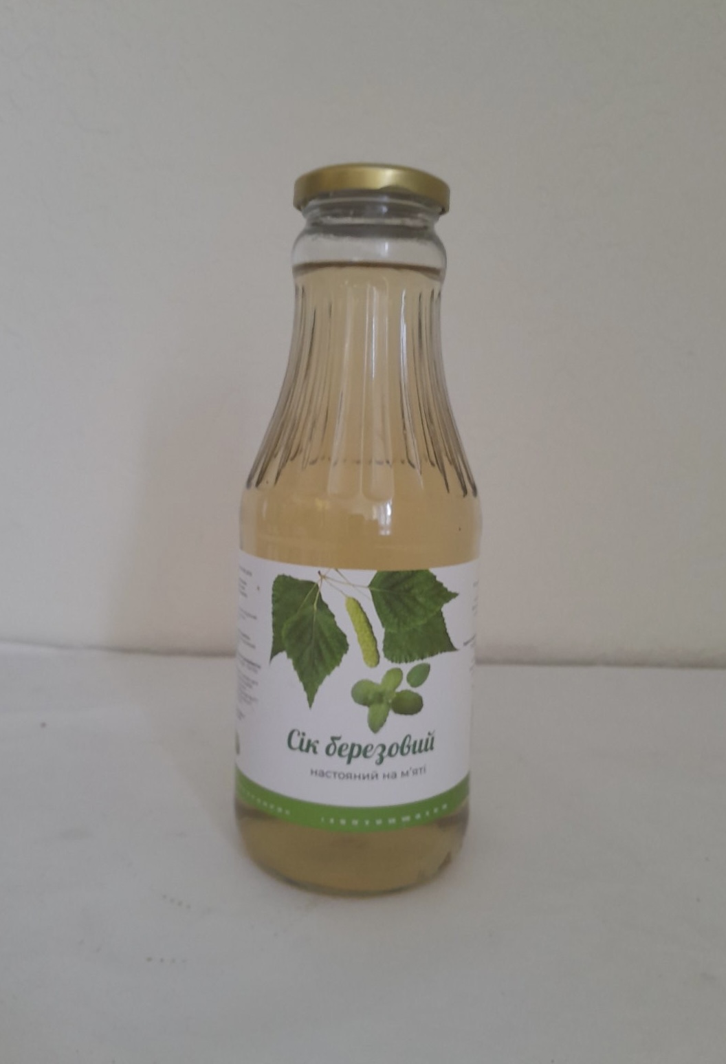 Сік березовий настояний на м'яті 1,0 дм³